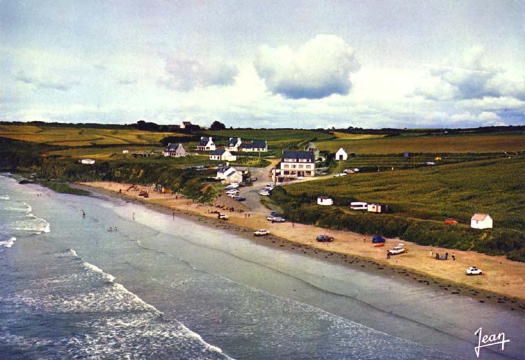 La Bretagne - Plonevez Porzay - La plage de Kervel