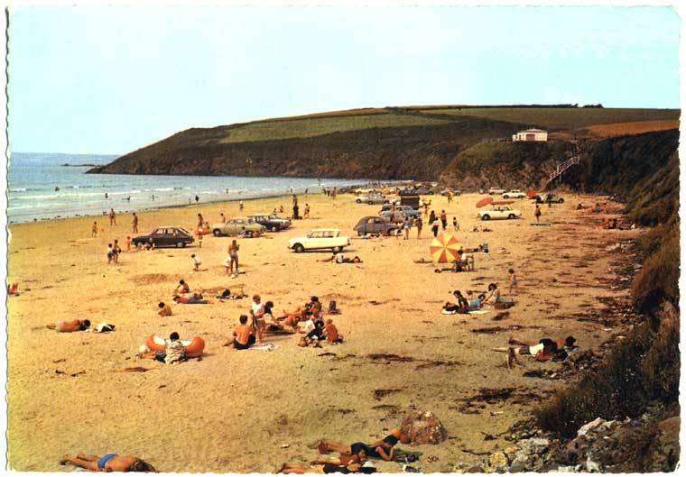 La Bretagne - Plage de Kervel en Plonevez Porzay