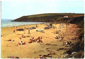 La Bretagne - Plage de Kervel en Plonevez Porzay